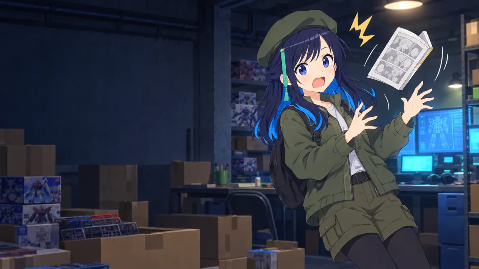 ケロロ軍曹☆の続きを案内するしおり