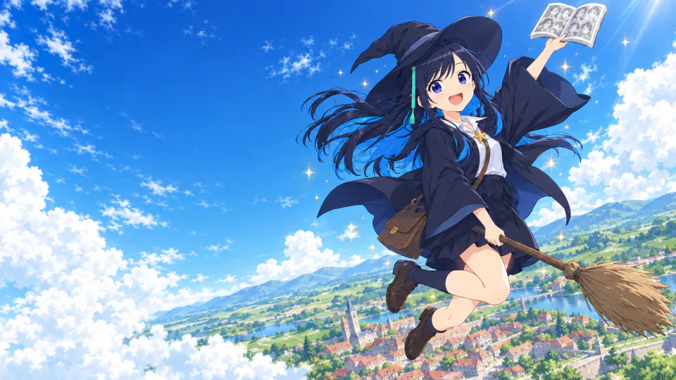 魔女の旅々の続きを案内するしおり