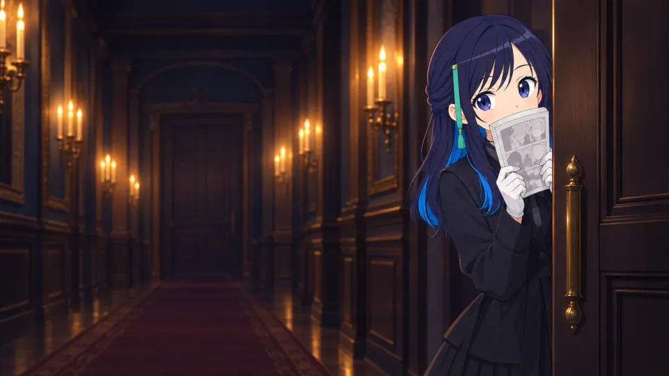 シャドーハウスの続きを案内するしおり