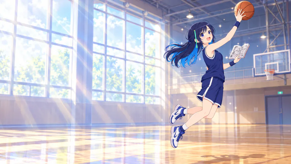SLAM DUNKの続きを案内するしおり