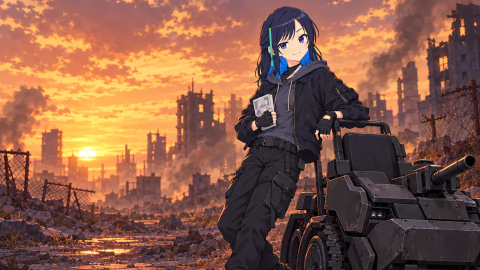 TANK CHAIR-戦車椅子-の続きを案内するしおり