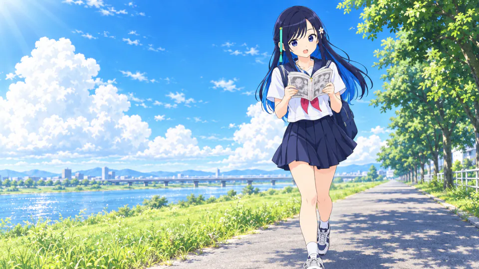 転校先の清楚可憐な美少女が、昔男子と思って一緒に遊んだ幼馴染だった件の続きを案内するしおり