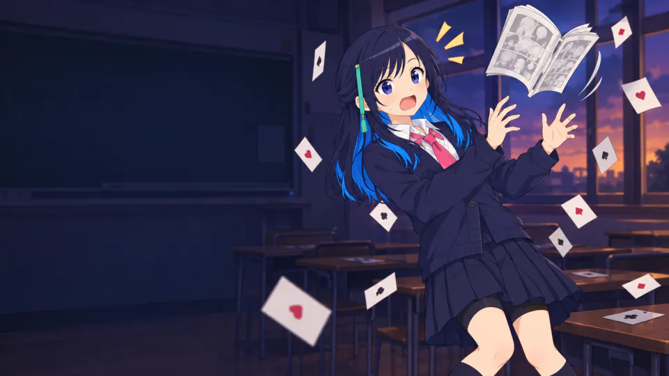 トモダチゲームの続きを案内するしおり