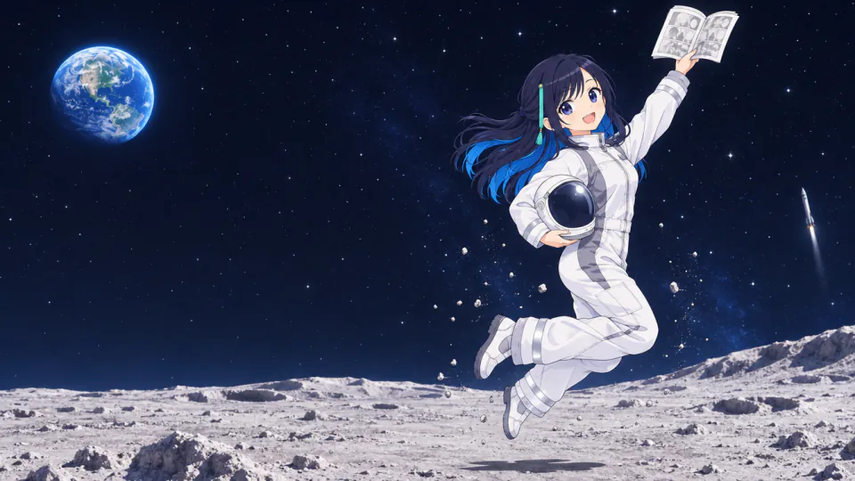 宇宙兄弟の続きを案内するしおり