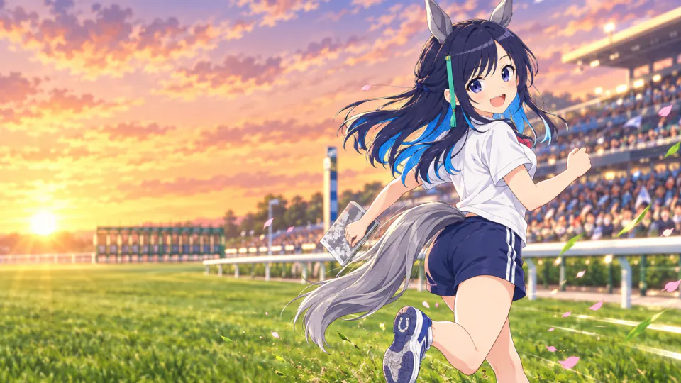 ウマ娘 シンデレラグレイの続きを案内するしおり