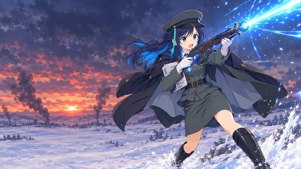 幼女戦記IIの続きを案内するしおり